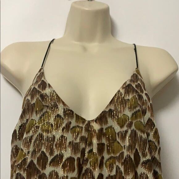 KARINA GRIMALDI SILK LEOPARD PRINT BLOUSE …‎ - Picture 2 of 5